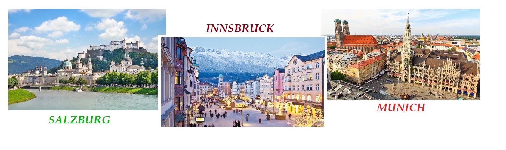 Salzburg-Innsbruck-Munich